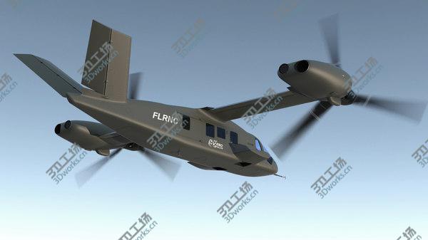 images/goods_img/20210312/Bell V-280 Valor Tiltrotor Aircraft Rigged 3D model/2.jpg